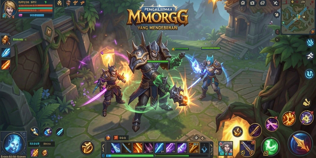 Tampilan gameplay SP212 yang penuh aksi dan petualangan.